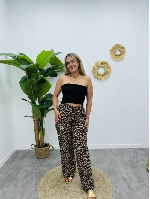 5173 Pantalón leopar.Lara