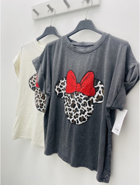 5839 Camiseta Mickey Print