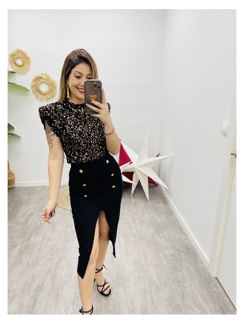 5887 Blusa Naile Lentejuela