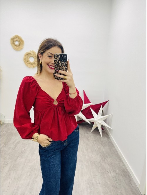 5995 Blusa Red Pana