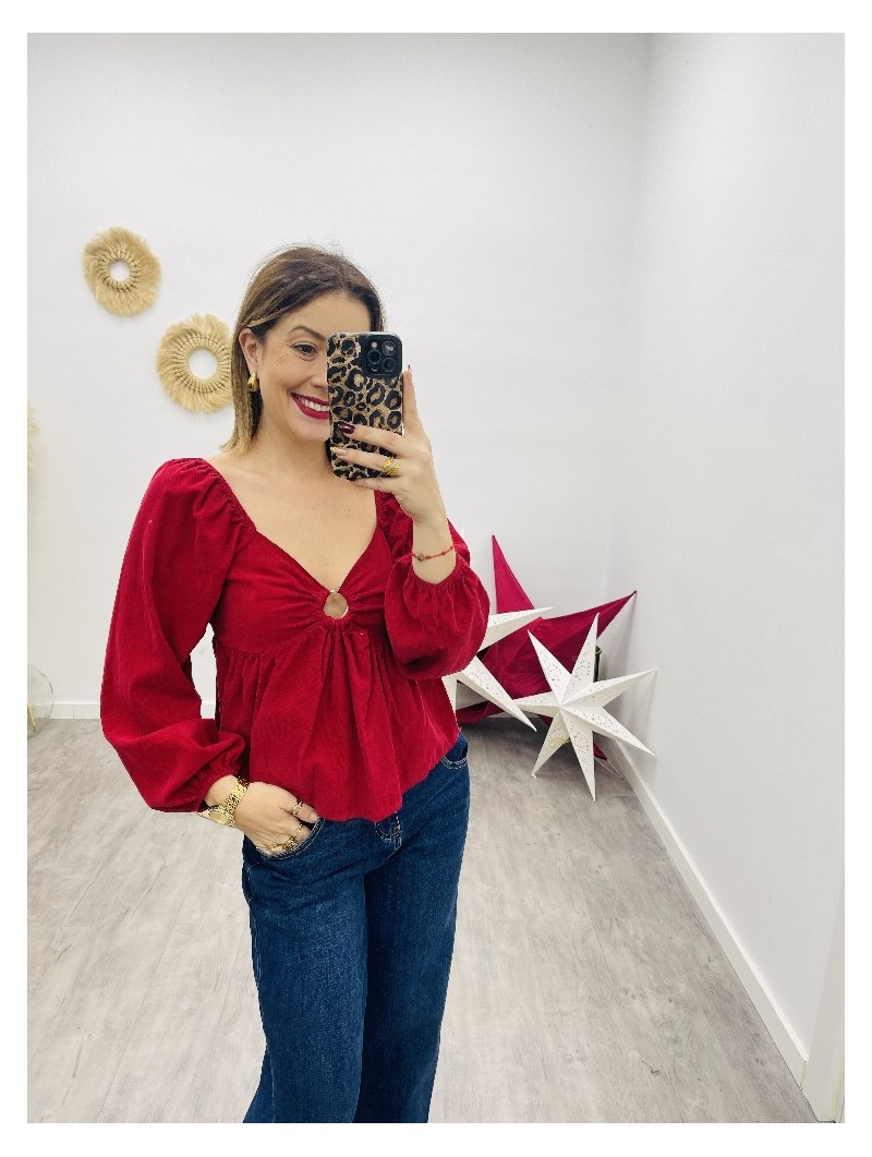 5995 Blusa Red Pana