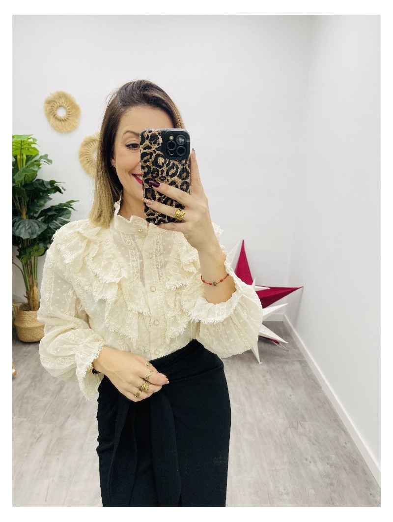 6050 Blusa Encaje Marani