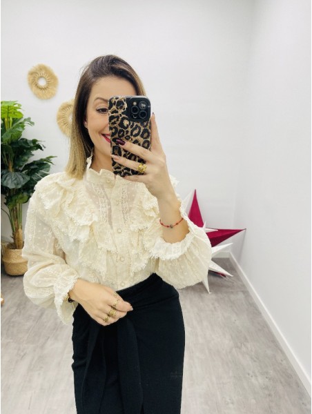 6050 Blusa Encaje Marani