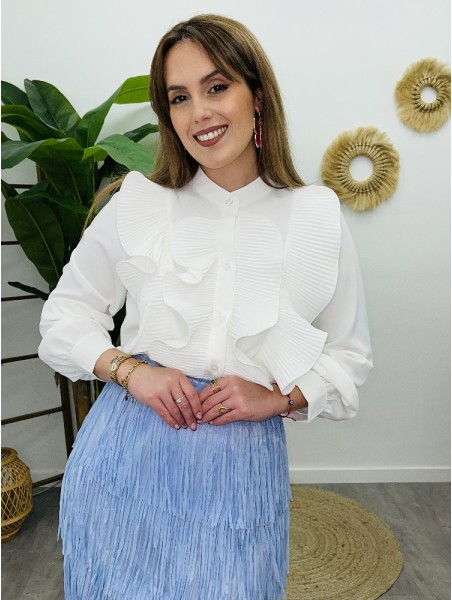 6607 Blusa Volantes Enia