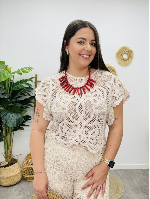 6672 Blusa Bloopzo Crochet