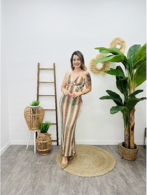 6940 Vestido Arcoiris