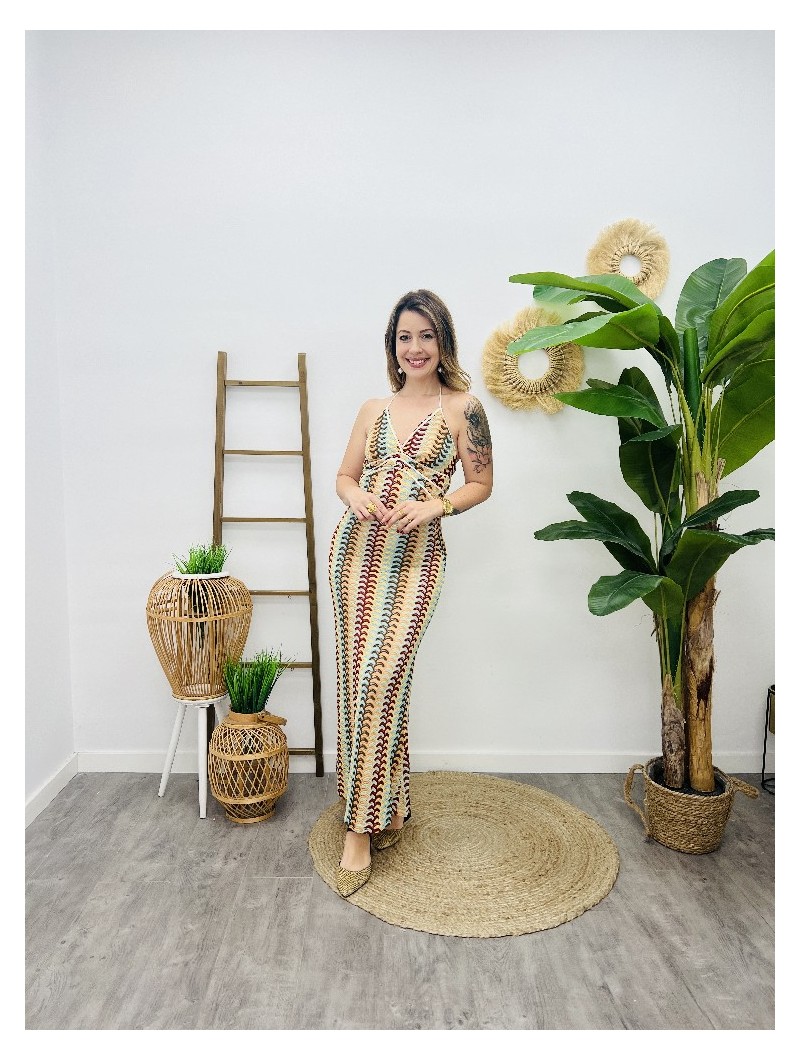6940 Vestido Arcoiris
