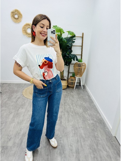 6960 Camiseta Hot Dog
