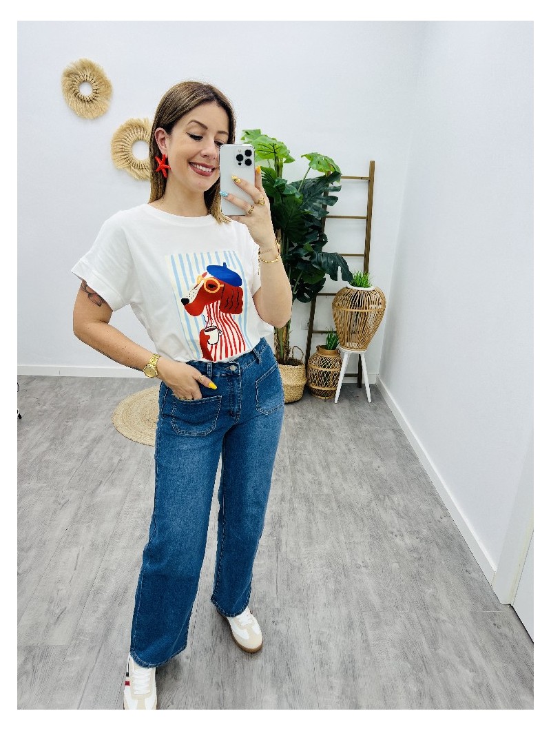 6960 Camiseta Hot Dog
