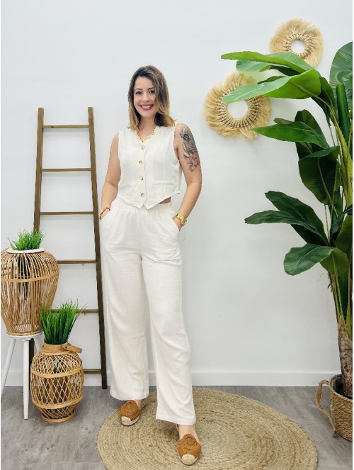 6987 Pantalon Lino Nai