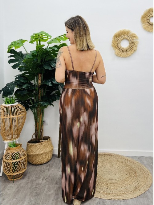 7010 Vestido Nudo Estrellan