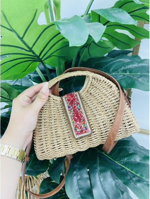 7029 Bolso Bali Rafia