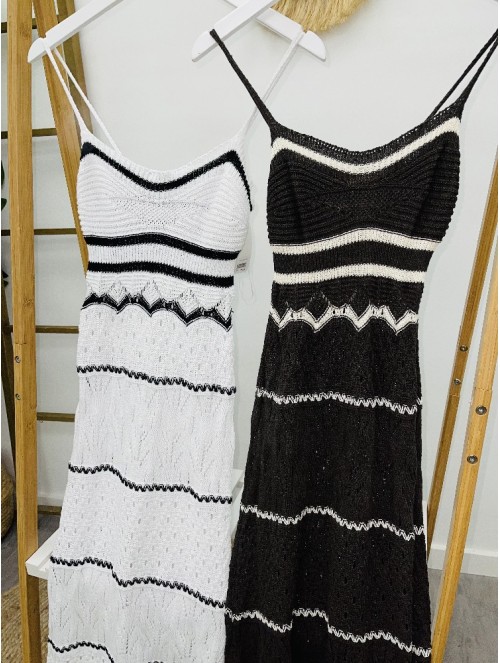 7085 Vestido Ganchillo