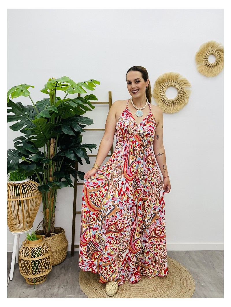 7104 Vestido Reflejo