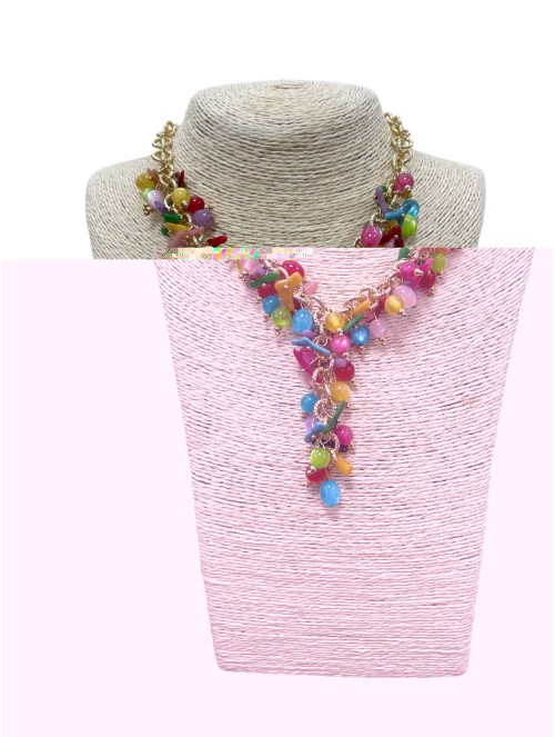 7116 Colgante Bolitas Colores