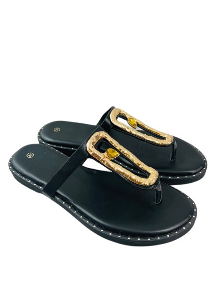 7176 Sandalia Amalia Negra