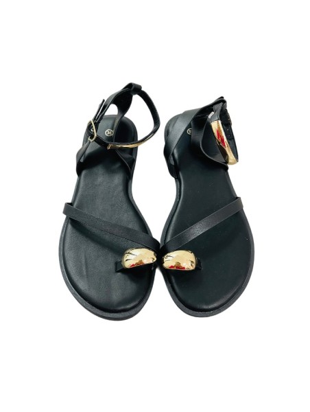 7206 Sandalia All Negra