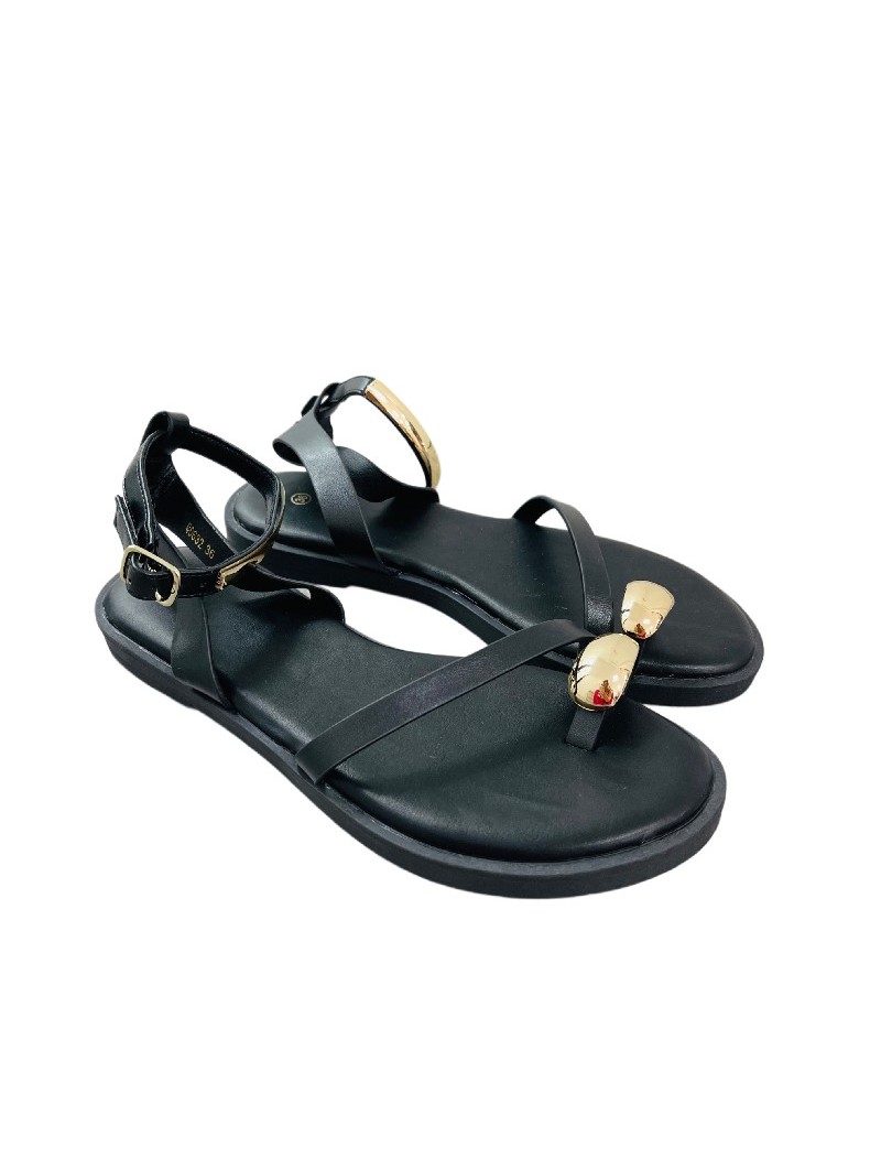 7207 Sandalia All Negra