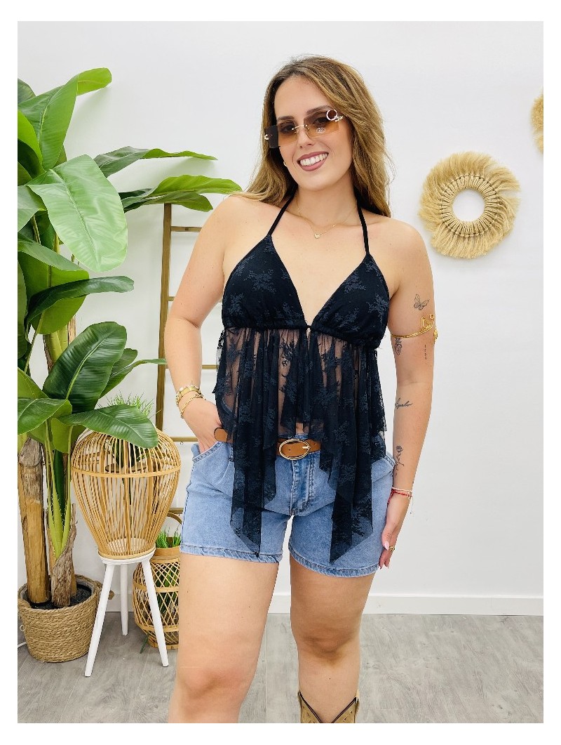 7235 Top Encaje Siler