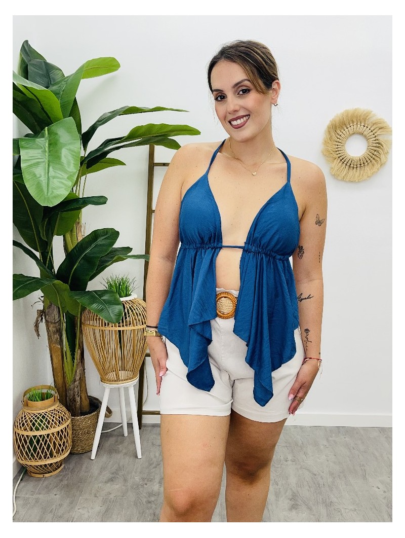 7286 Top Murcielago Azul