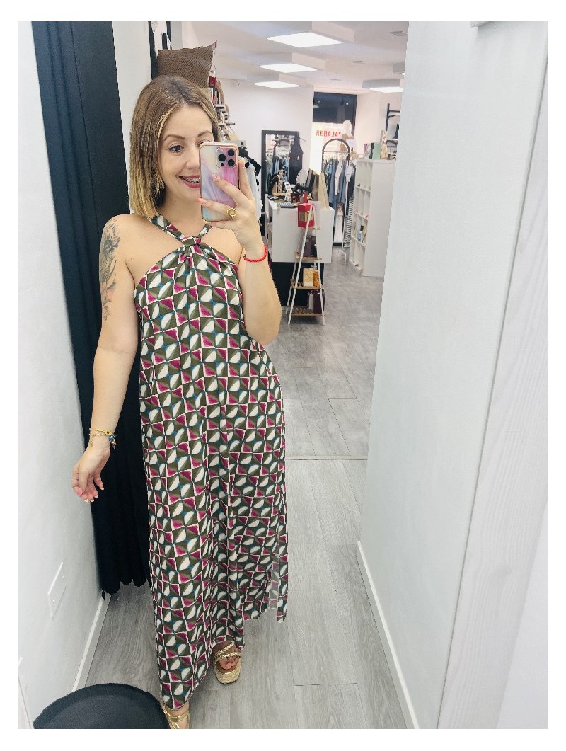 7290 Vestido Color Rom