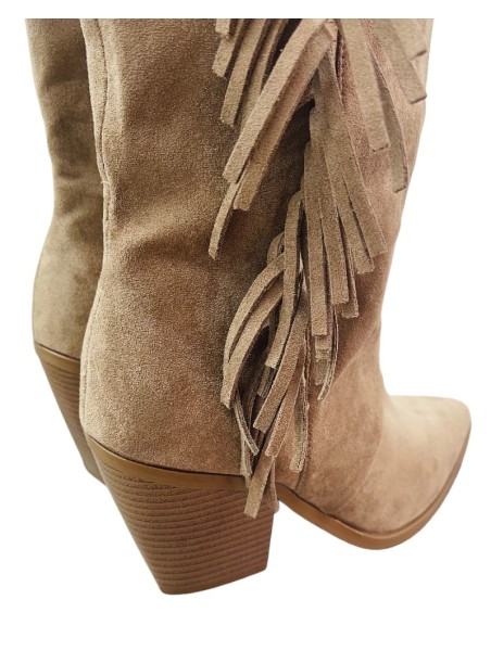 7488 Bota Cowboy Antelina Flecos