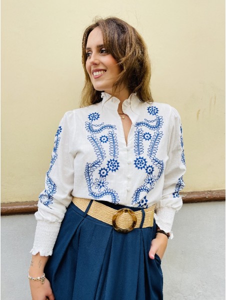 7578 Blusa Orgin Azul