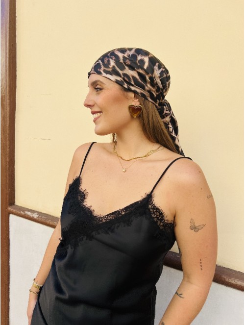 7622 Pañuelo Print Black