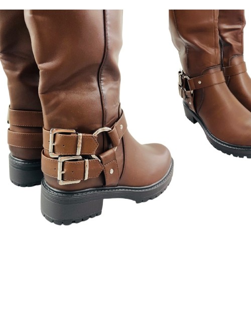 7624 Bota Alexandra Chocolate