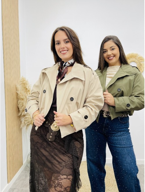 7666 Gabardina Corta Criss