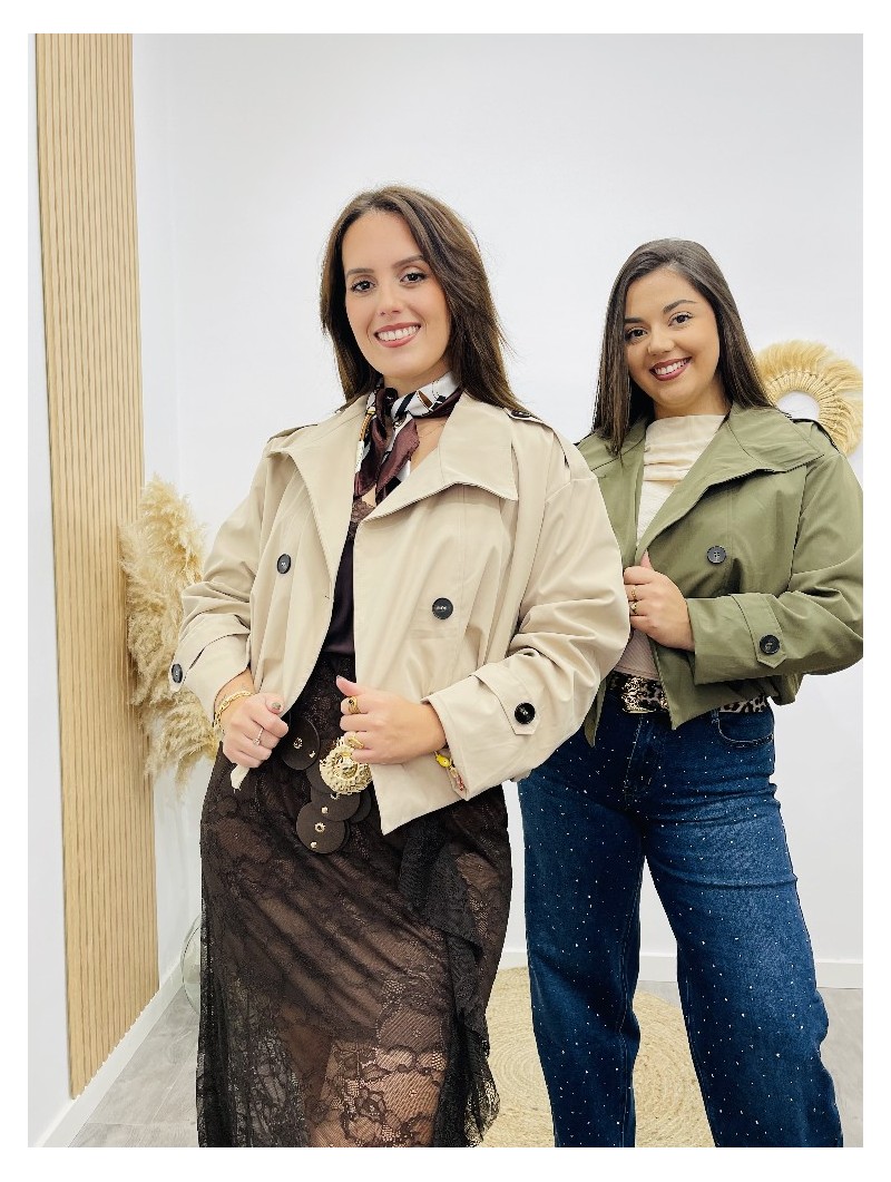 7666 Gabardina Corta Criss