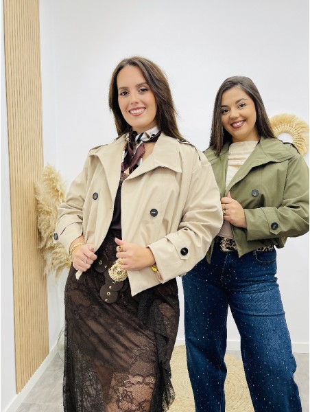 7666 Gabardina Corta Criss