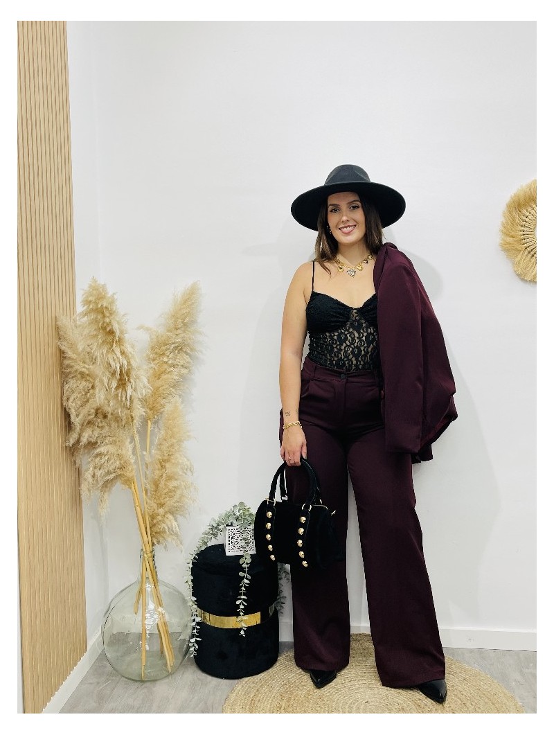 7700 Pantalon Rune Burdeos 7700 Pantalon Rune Burdeos