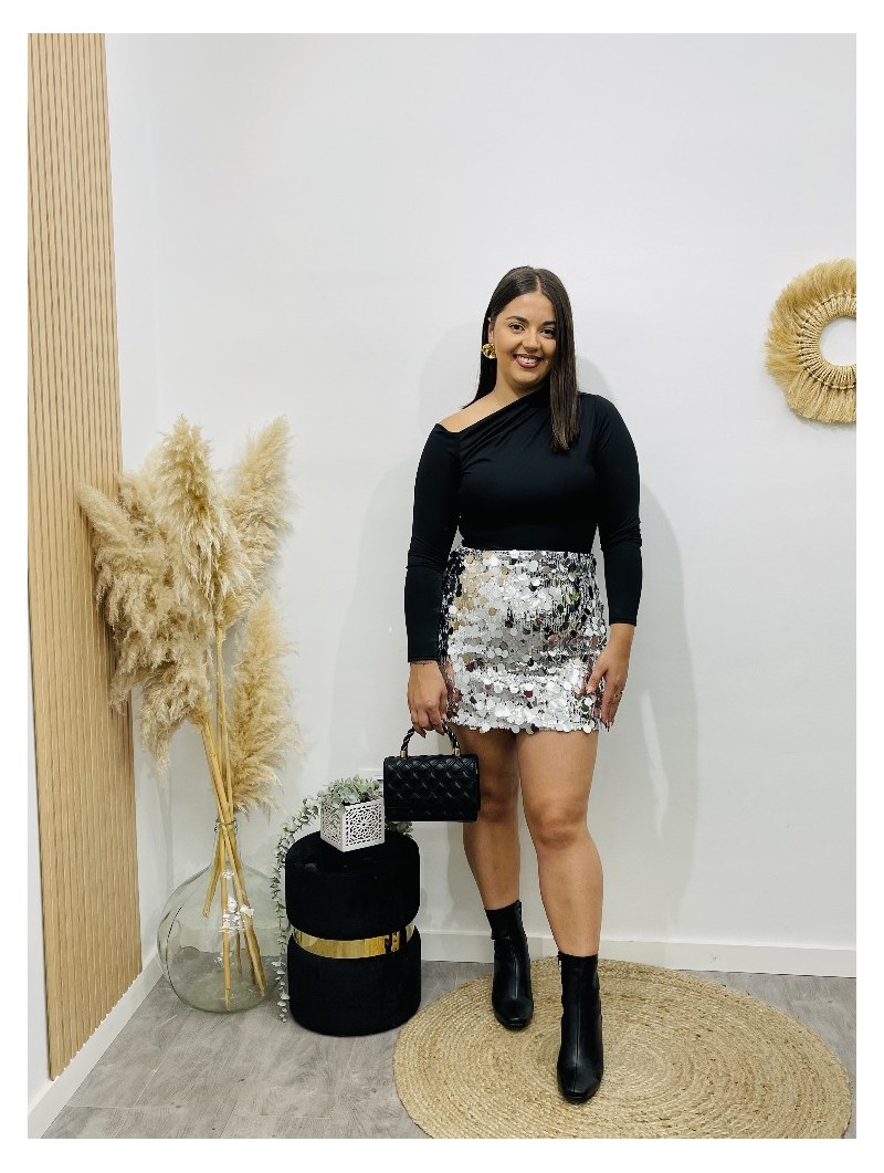 7721 Falda Ate Lentejuelas