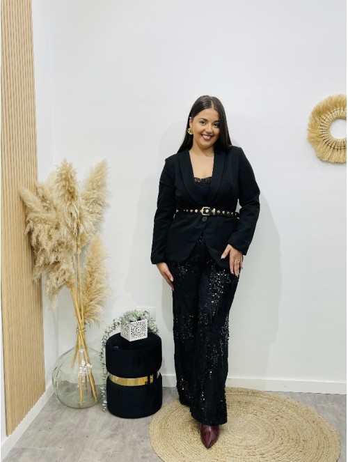 7738 Pantalon Axel Lentejuelas