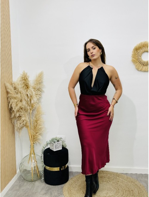 7774 Falda Satinada Nesti