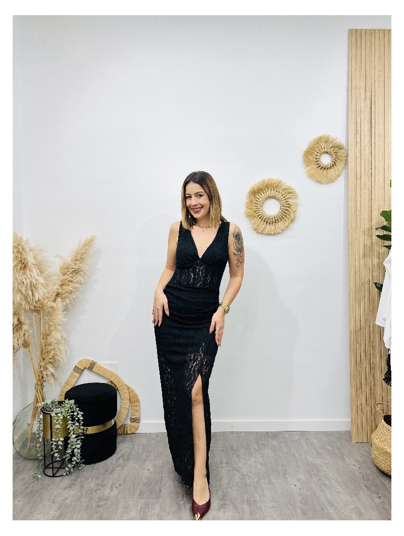 7897 Vestido Encaje Lleyda