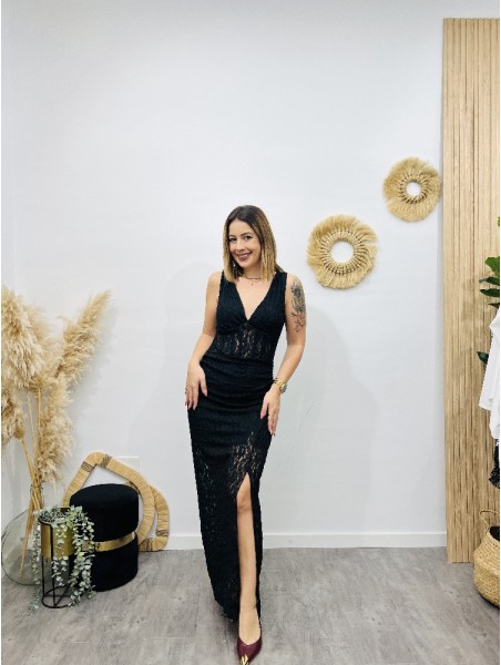 7897 Vestido Encaje Lleyda