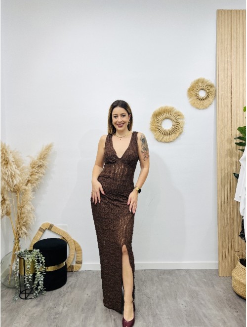 7898 Vestido Encaje Lleyda