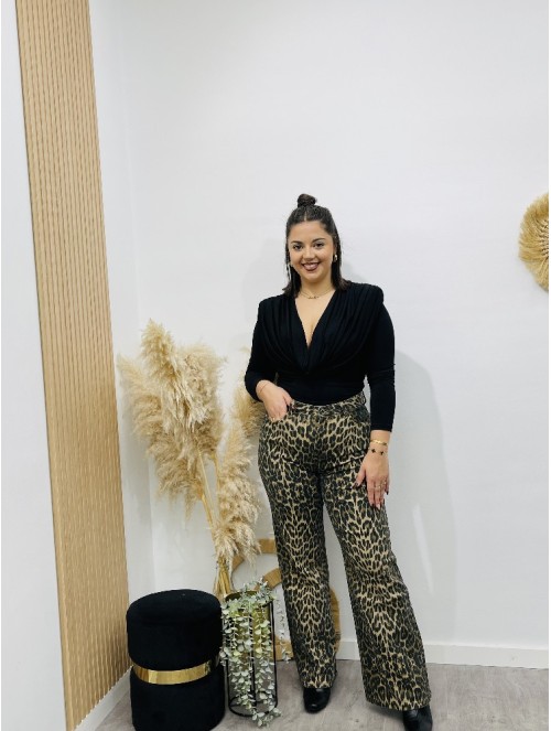 7981 Jeans vaquero print