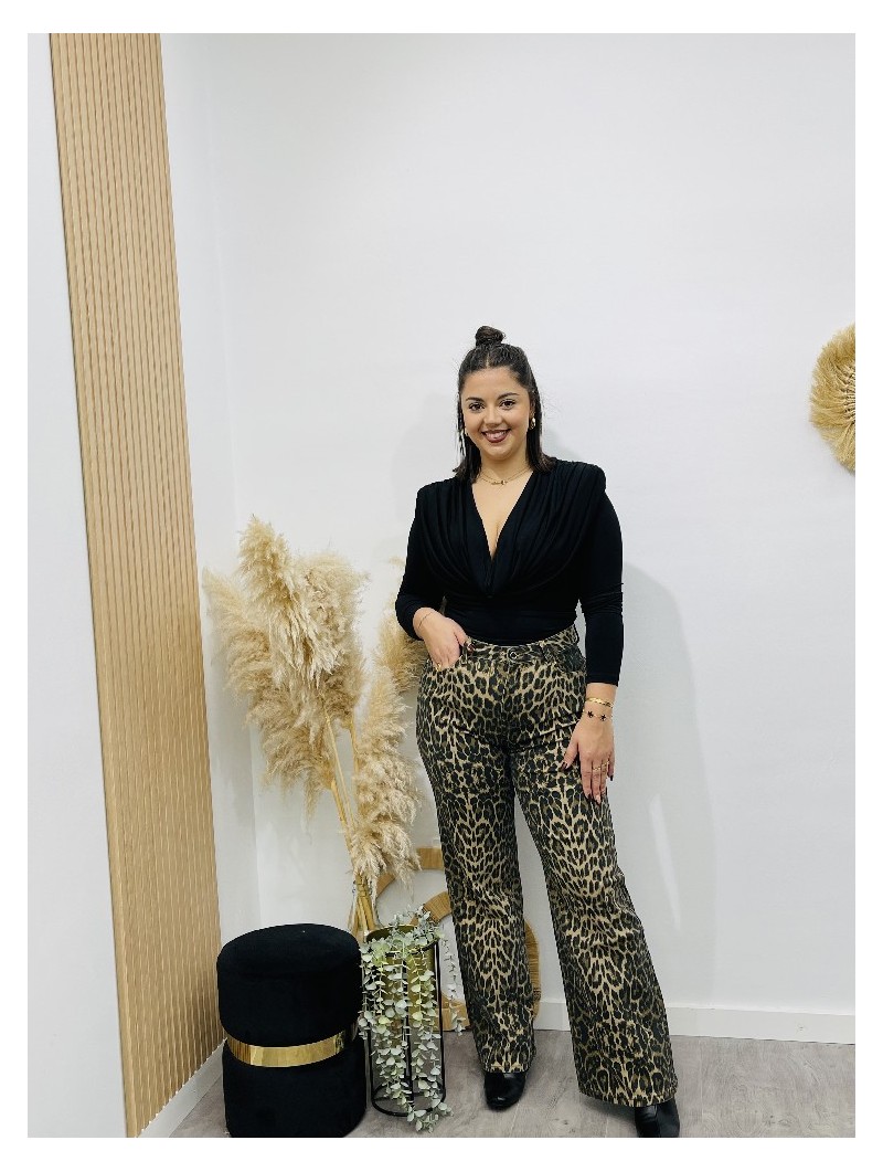 7981 Jeans vaquero print