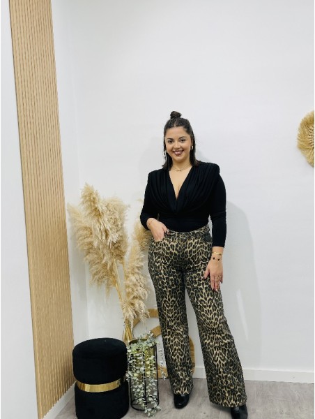 7981 Jeans vaquero print