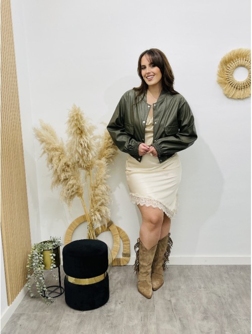 8073 Bomber Libia Verde Kaki