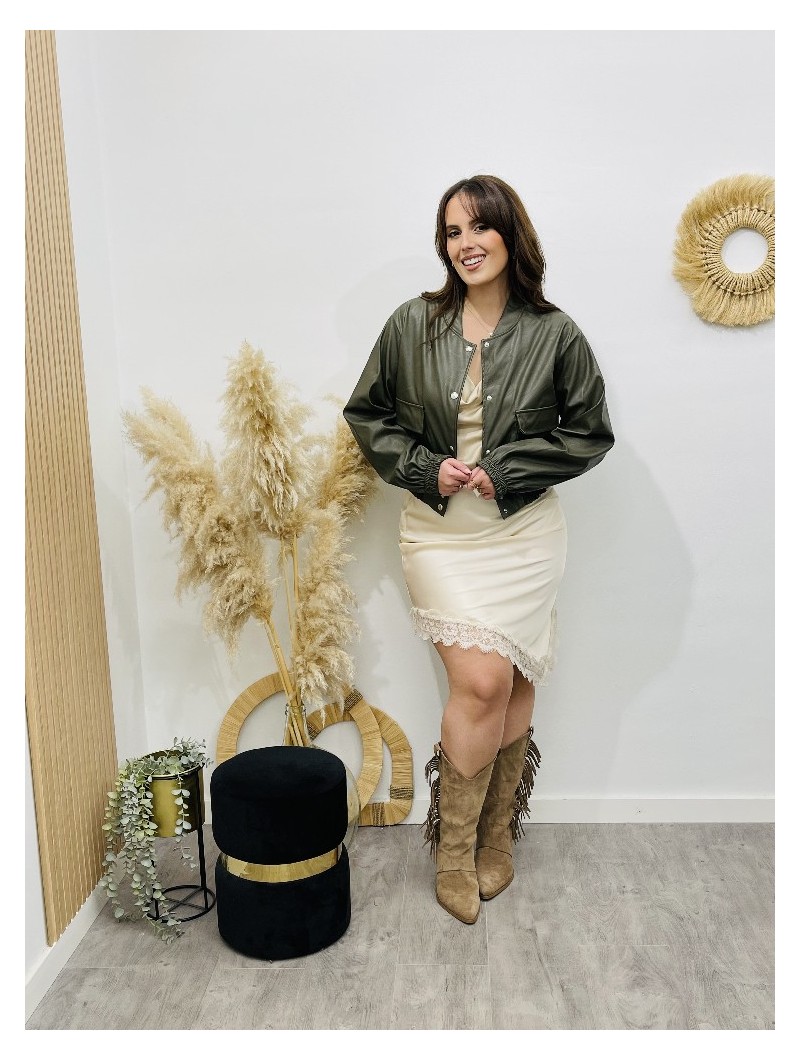 8073 Bomber Libia Verde Kaki