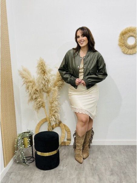 8073 Bomber Libia Verde Kaki