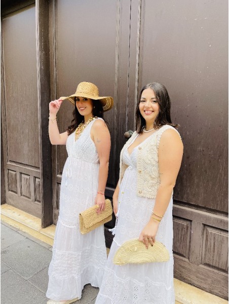 8107 Vestido Logia Blanco