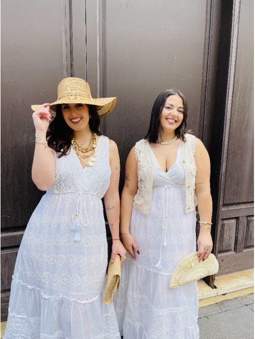 8108 Vestido Logia Blanco