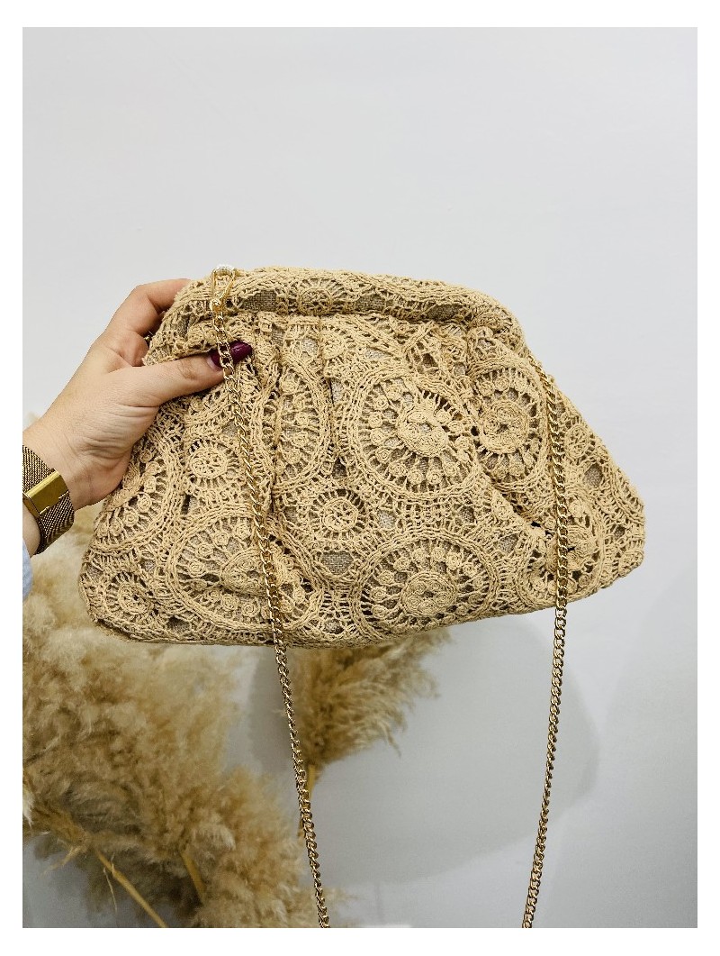 8180 Bolso Globo Rafia