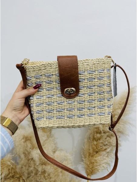 8183 Bolso Losia Rafia