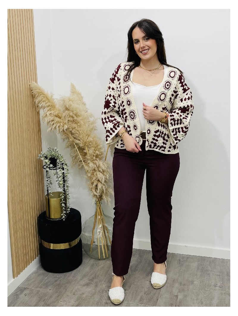 8201 Pantalon Zami Buganvilla